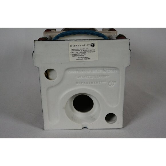 Department 56 Lafayette's Bakery Christmas in the City #58953 Light Building - Picture 7 of 11